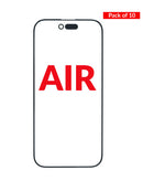 Compra un vidrio frontal premium con OCA para tu iPhone Air en Guatemala, ideal para reparaciones en talleres de telefonía móvil.