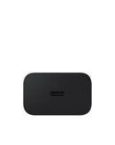 Adaptador de pared Samsung USB-C de 25W en color blanco, ideal para carga rápida de dispositivos.