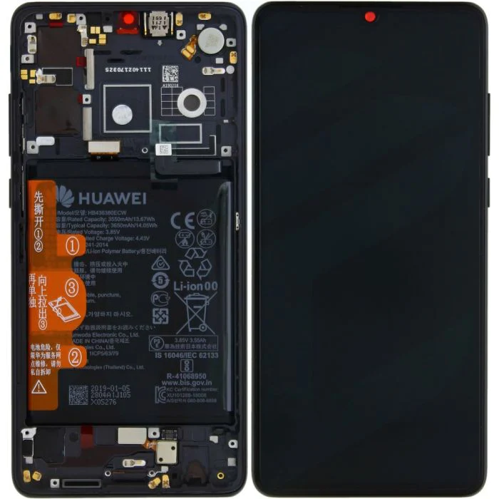 Pantalla Huawei P30 con Marco