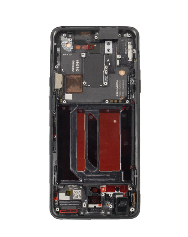 Encuentra la pantalla OLED con marco para Oneplus 7 Pro en Guatemala, ideal para reparaciones en talleres de telefonía.