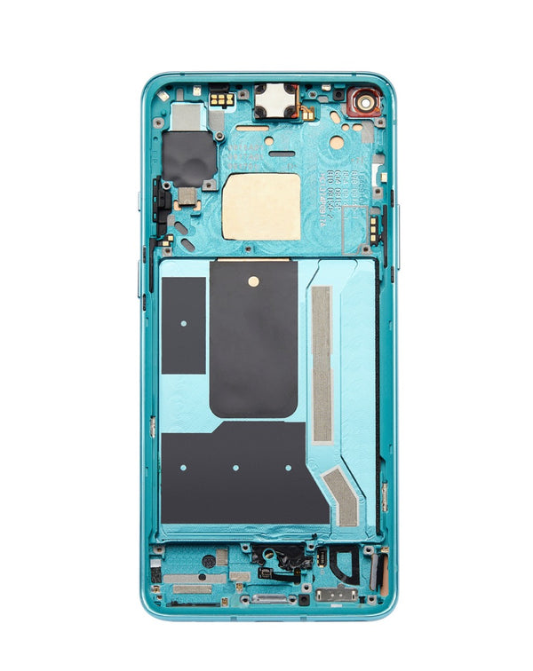 Reparación de pantalla con marco OLED para OnePlus 8T en Guatemala.