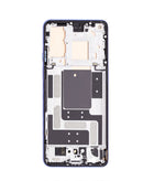 Venta de Pantalla OLED con marco OnePlus 9 en color morado (US Version) de alta calidad en Guatemala, ideal para reparaciones en talleres especializados.