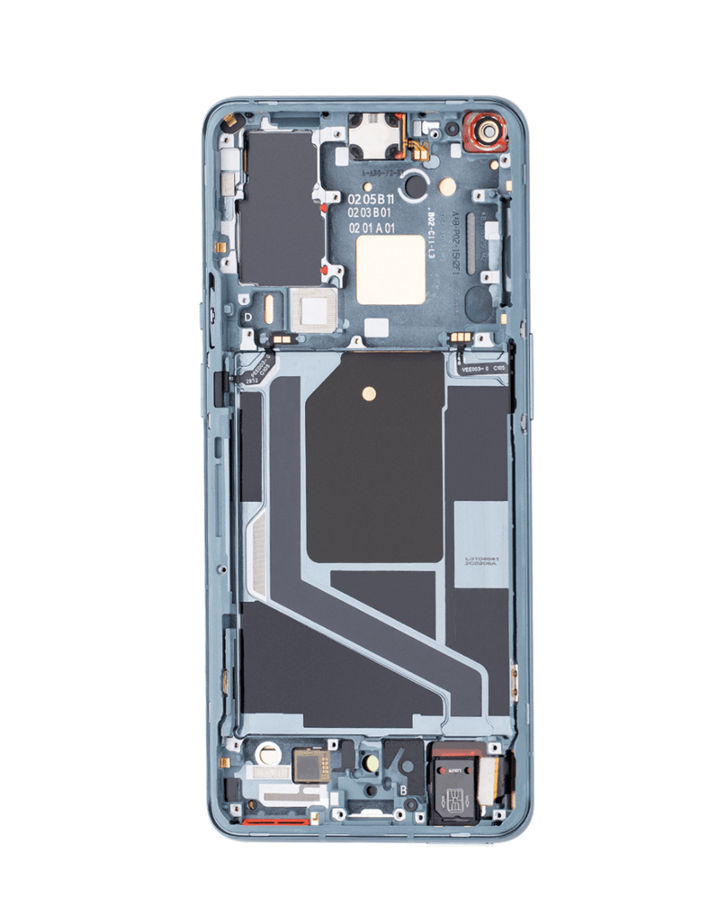 Reparación de pantalla OLED con marco para OnePlus 9 Pro en Guatemala.