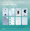 Ottocast P3 Pro AI Box para automóvil, 8GB RAM, 128GB almacenamiento, Wireless CarPlay y Android Auto, con YouTube, Netflix.