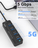 Encuentra el Onten 4in1 USB C Expander en Guatemala para expandir las conexiones USB-A de tu dispositivo.