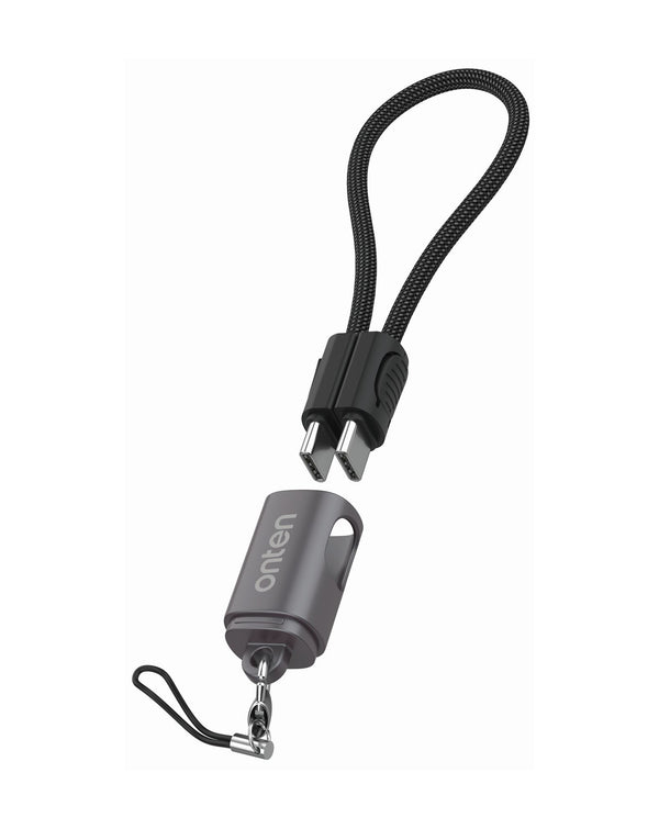 Encuentra el cable de carga rápida Onten USB C-C de 0.3 pies en Guatemala para satisfacer tus necesidades de carga con eficiencia.