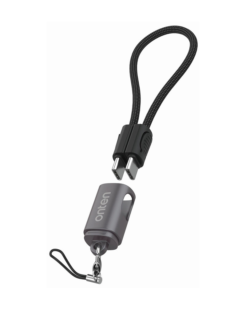 Encuentra el cable de carga rápida Onten USB C-C de 0.3 pies en Guatemala para satisfacer tus necesidades de carga con eficiencia.
