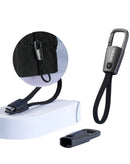 Puerto de carga Onten USB C-C con llavero de carga rapida (0.3ft / 60w)