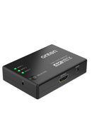 Switch HDMI 3 en 1 de la marca Onten, perfecto para conectar múltiples dispositivos a una sola pantalla en Guatemala, encuentra el mejor precio en mayoristas de accesorios HDMI.