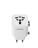Adaptador de viaje universal Onten (AUS / UK / EU / USA) (2500W)