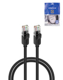 Compra tu cable Ethernet CAT6 de 6 pies en color negro de la marca Onten en Guatemala al mejor precio en el mayorista BajoPPLCD.