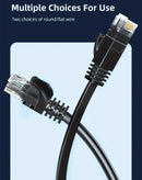 Compra tu cable Ethernet CAT6 de 6 pies en color negro de la marca Onten en Guatemala al mejor precio en el mayorista BajoPPLCD.