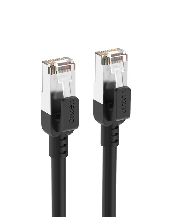 Cable Ethernet CAT7 Onten de 1m ideal para reparaciones de red en Guatemala.