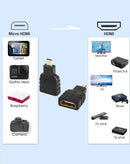 Encuentra el adaptador convertidor display Onten de Micro HDMI a HDMI en Guatemala para tus necesidades de conexión de dispositivos electrónicos.