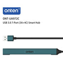 Encuentra el mejor expansor USB 7in1 en Guatemala con puertos USB 3.0, 2.0 y USB C de SlowBack.