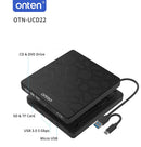 Reproductor CD/DVD externo Onten