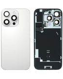 Tapa trasera original con marco y cable flex de carga inalámbrica NFC y imán MagSafe para iPhone 16 Pro en Guatemala.