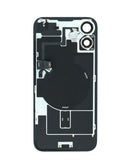 Encuentra tapa trasera OEM para iPhone 16 Plus con marco, cable flex y NFC inalámbrica en Guatemala.
