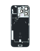 Encuentra tapa trasera iPhone 16 Pro Max (DESERT TITANIUM) con marco y flex de carga NFC inalámbrica en Guatemala.