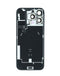 Encuentra tapa trasera original con marco y flex cable NFC para iPhone 16 Pro Max en Guatemala con carga inalámbrica y imán MagSafe.