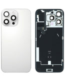 Encuentra la tapa trasera original con marco, carga NFC inalámbrica y cable flex para iPhone 16 Pro Max en Guatemala.