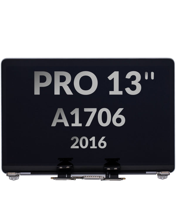 Reparación de pantalla LCD Space Gray para MacBook Pro 13 (A1706 / Late 2016) en Guatemala.