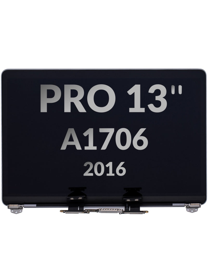 Reparación de pantalla LCD Space Gray para MacBook Pro 13 (A1706 / Late 2016) en Guatemala.