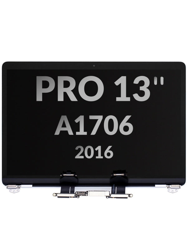 Reparación de pantalla LCD Plateado para MacBook Pro 13 (A1706 / Late 2016) en Guatemala.