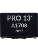 Reparación de pantalla SPACE GRAY para MacBook Pro 13 (A1708 / Mid 2017) en Guatemala.