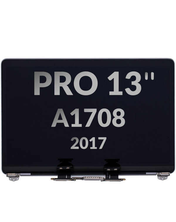 Reparación de pantalla SPACE GRAY para MacBook Pro 13 (A1708 / Mid 2017) en Guatemala.