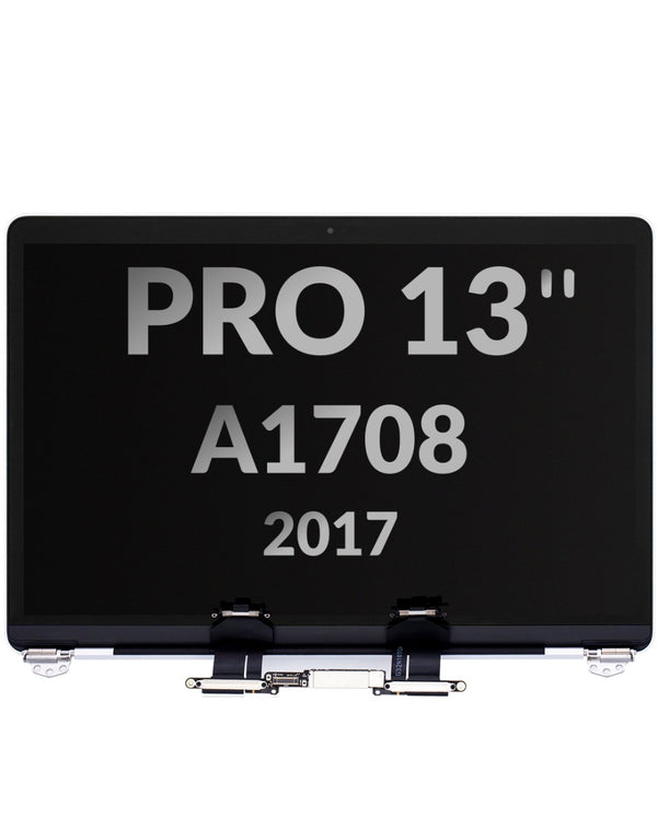 Reparación de pantalla LCD plateado para MacBook Pro 13 (A1708 / Mid 2017) en Guatemala.