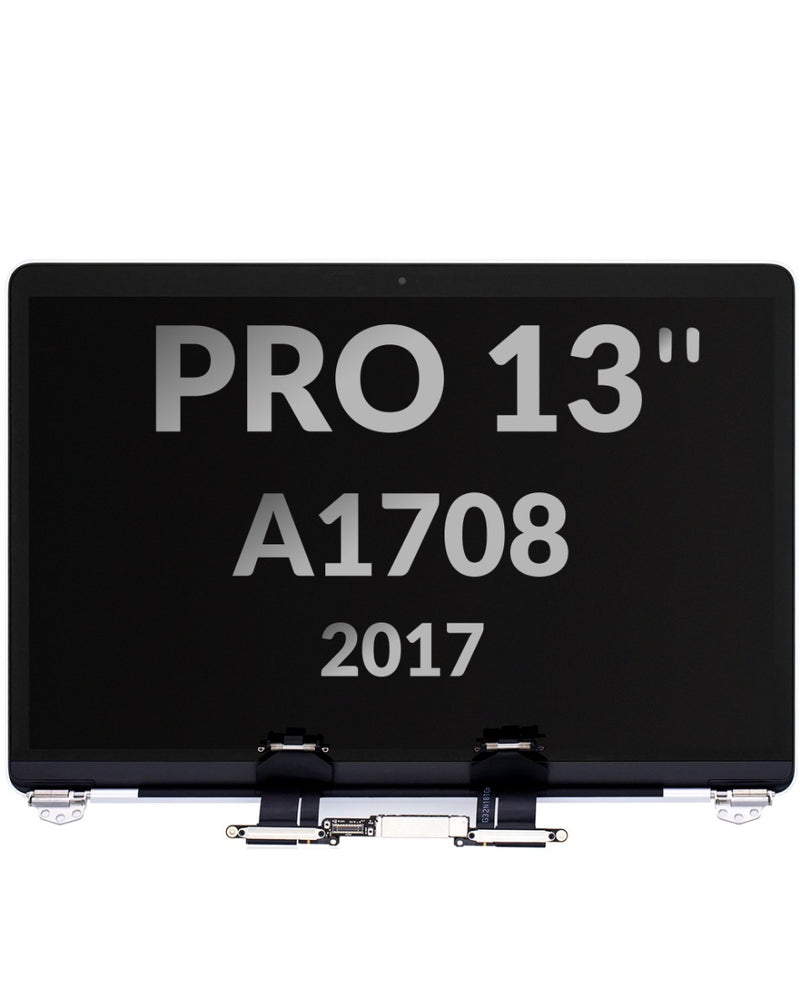 Reparación de pantalla LCD plateado para MacBook Pro 13 (A1708 / Mid 2017) en Guatemala.