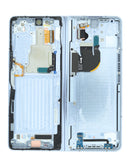 Encuentra pantalla OLED con marco Galaxy Z Fold 5 F946 (ICE BLUE) para reparaciones en Guatemala.