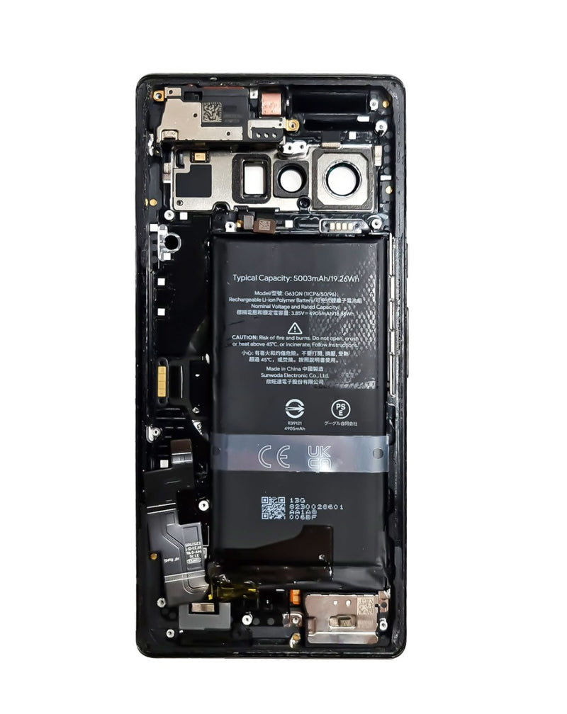 Compra marcos con pequeñas partes preinstaladas OEM para reparación de Google Pixel 6 Pro en Guatemala.