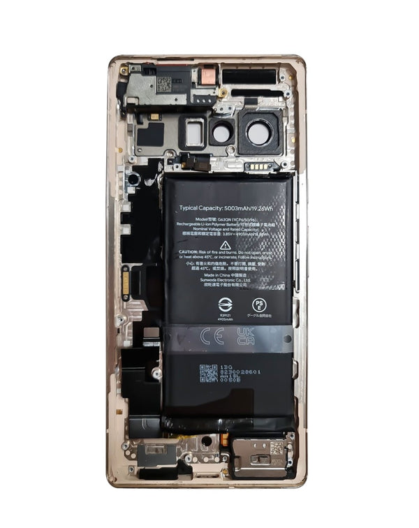 Encuentra chasis para Google Pixel 6 Pro con componentes preinstalados en Guatemala para reparaciones de telefonía.