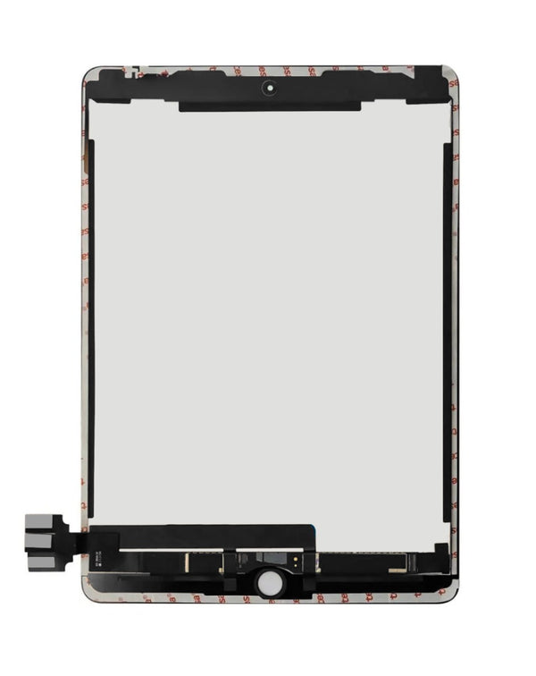 Reparación de pantalla LCD para iPad Pro 9.7 en Guatemala, con piezas de alta calidad en color blanco disponibles en mayoristas de partes para iPad.