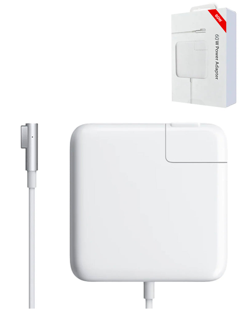 Encuentra adaptadores de cargador OEM de 60W para Macbook L-Style en Guatemala con envío rápido y reparación garantizada en talleres especializados.