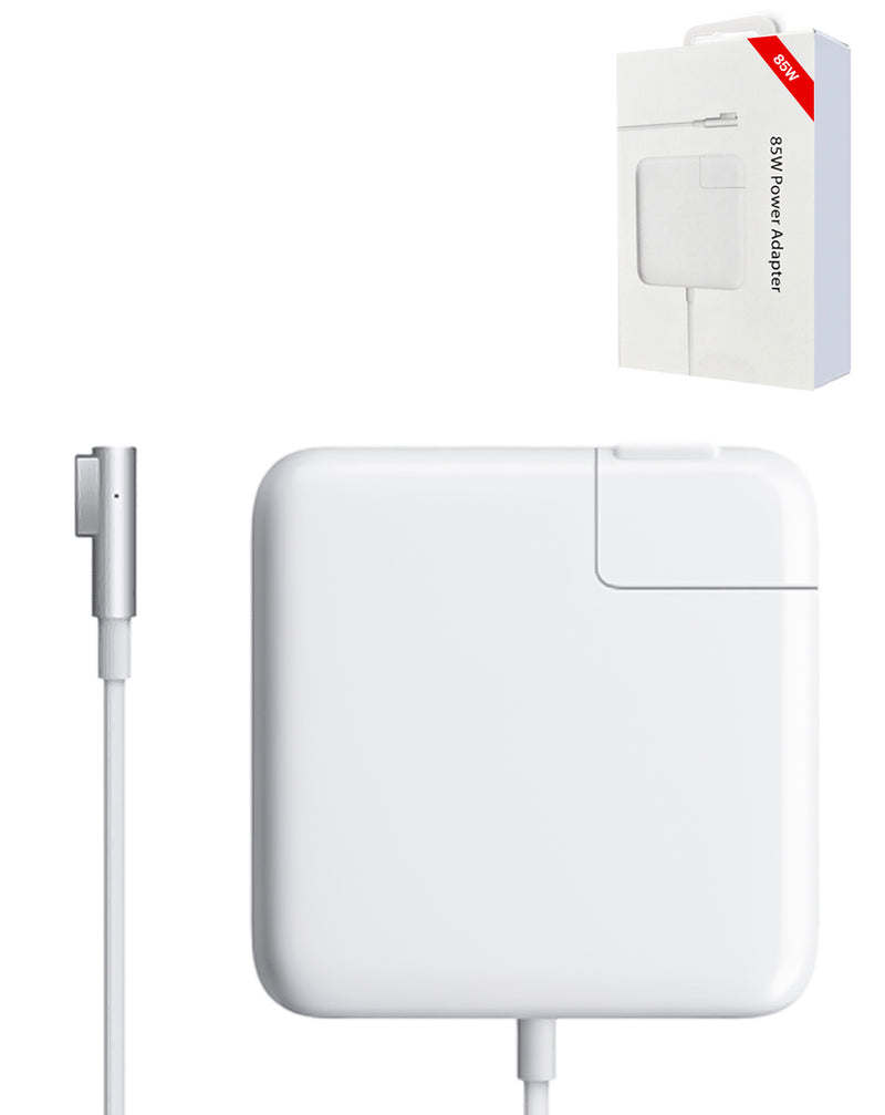Encuentra el adaptador de carga 85W L-Style para Apple en Guatemala, ideal para reparaciones de Macbook en talleres mayoristas.