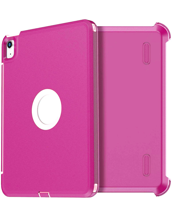 Encuentra la mejor funda Heavy Duty con clip PINK WHITE para tu iPad Air 4, Air 5 o Pro 11 en Guatemala.