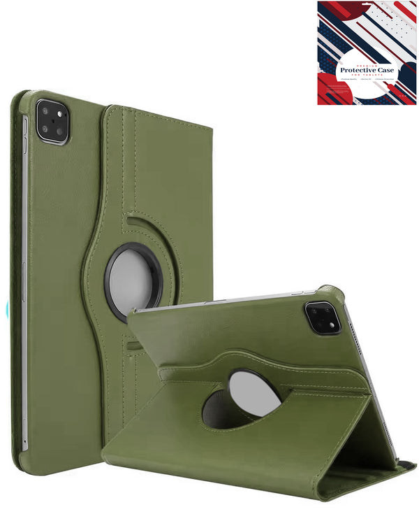 Encuentra el mejor case con soporte giratorio para iPad Pro 11 en Guatemala en SlowBack, con giro de 360 grados y en color verde. 
