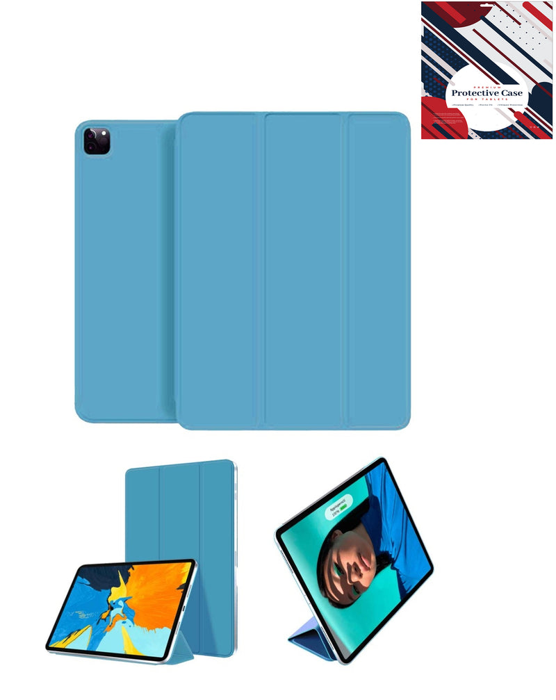 Encuentra la mejor funda magnética completa para iPad Pro 11 en Guatemala en una variedad de colores, incluyendo azul claro, en SlowBack, un mayorista de accesorios para iPad.