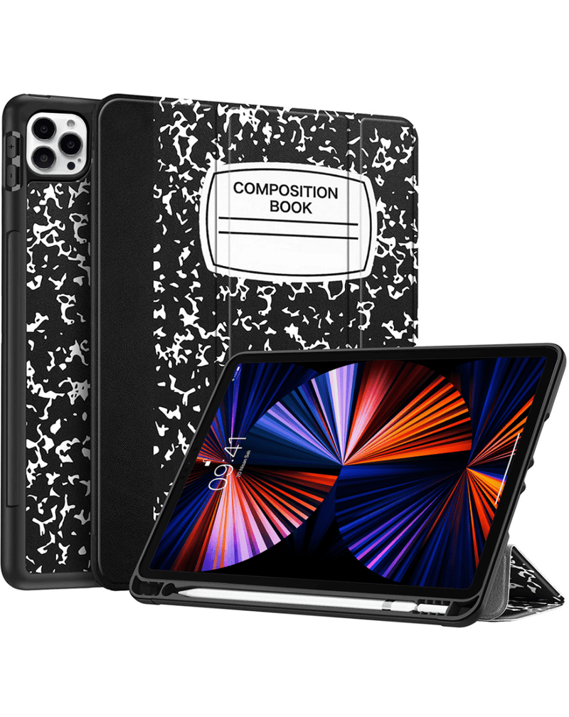 Protege tu iPad Pro 12.9 con estilo antiguo con esta funda inspirada en cuaderno en Guatemala.