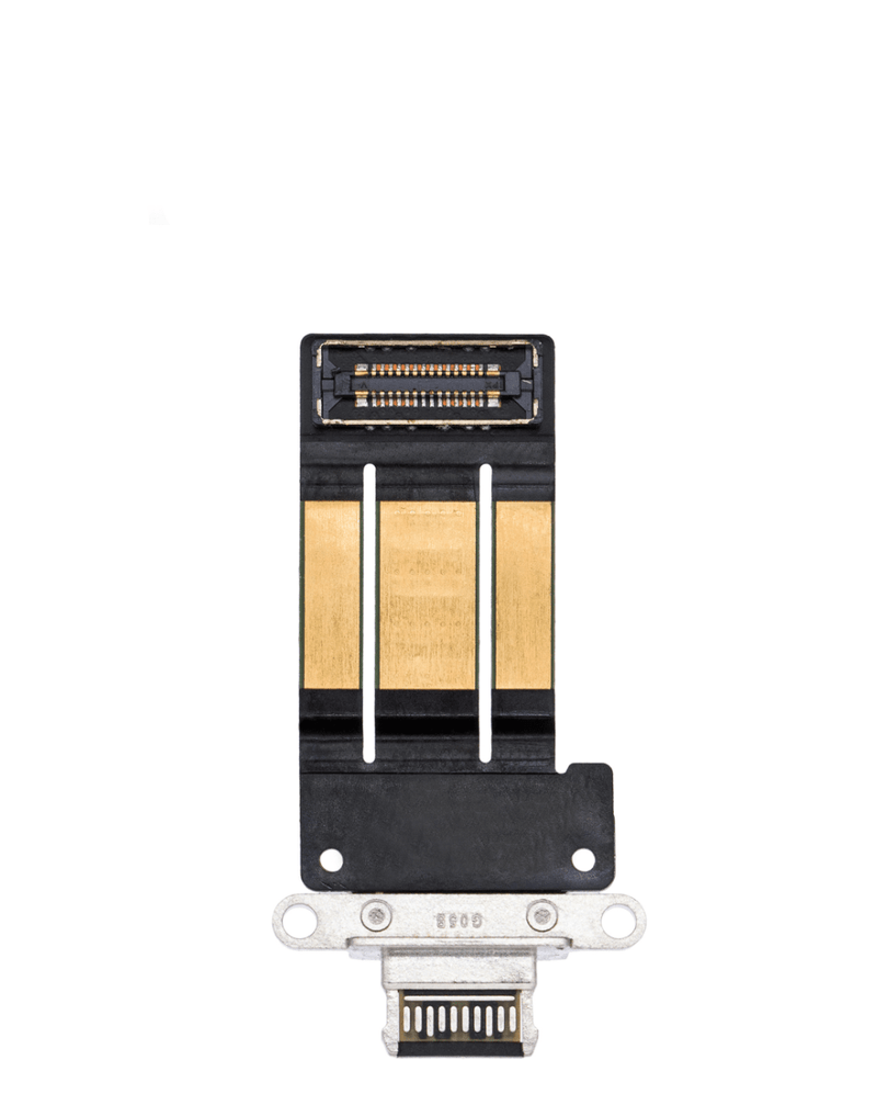 Reparación de puerto de carga flex cable negro para iPad Pro 11 3rd y 4th (2021-2022) y Pro 12.9 (2021-2022) en Guatemala.