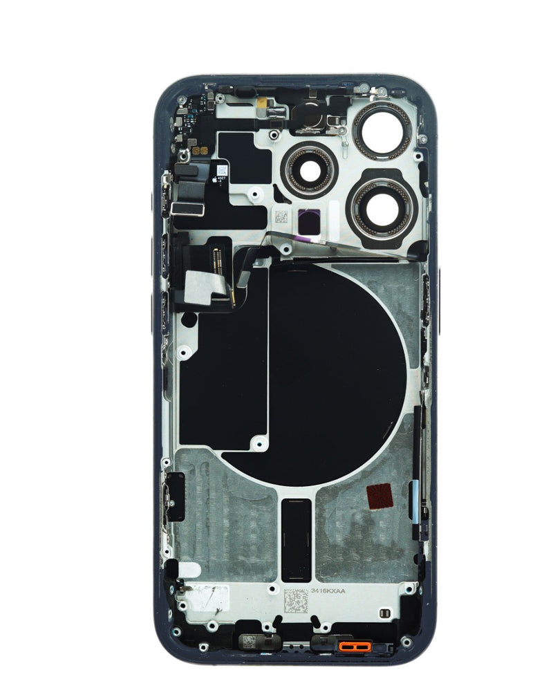 Encuentra tapas traseras con componentes preinstalados para iPhone 15 Pro en Guatemala en nuestro taller de reparaciones de dispositivos móviles.