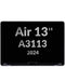 Reparación de pantalla para MacBook Air 13 (A3113 / 2024) en Guatemala.