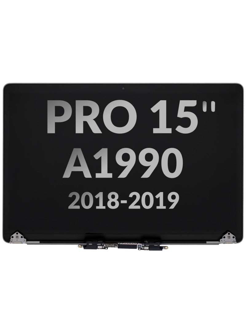 Reparación de pantalla LCD Space Gray para MacBook Pro 15 (A1990 / Late 2018 / Early 2019) en Guatemala.