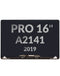 Reparación de pantalla LCD SPACE GRAY para MacBook Pro 16 (A2141 / Mid 2019) en Guatemala.
