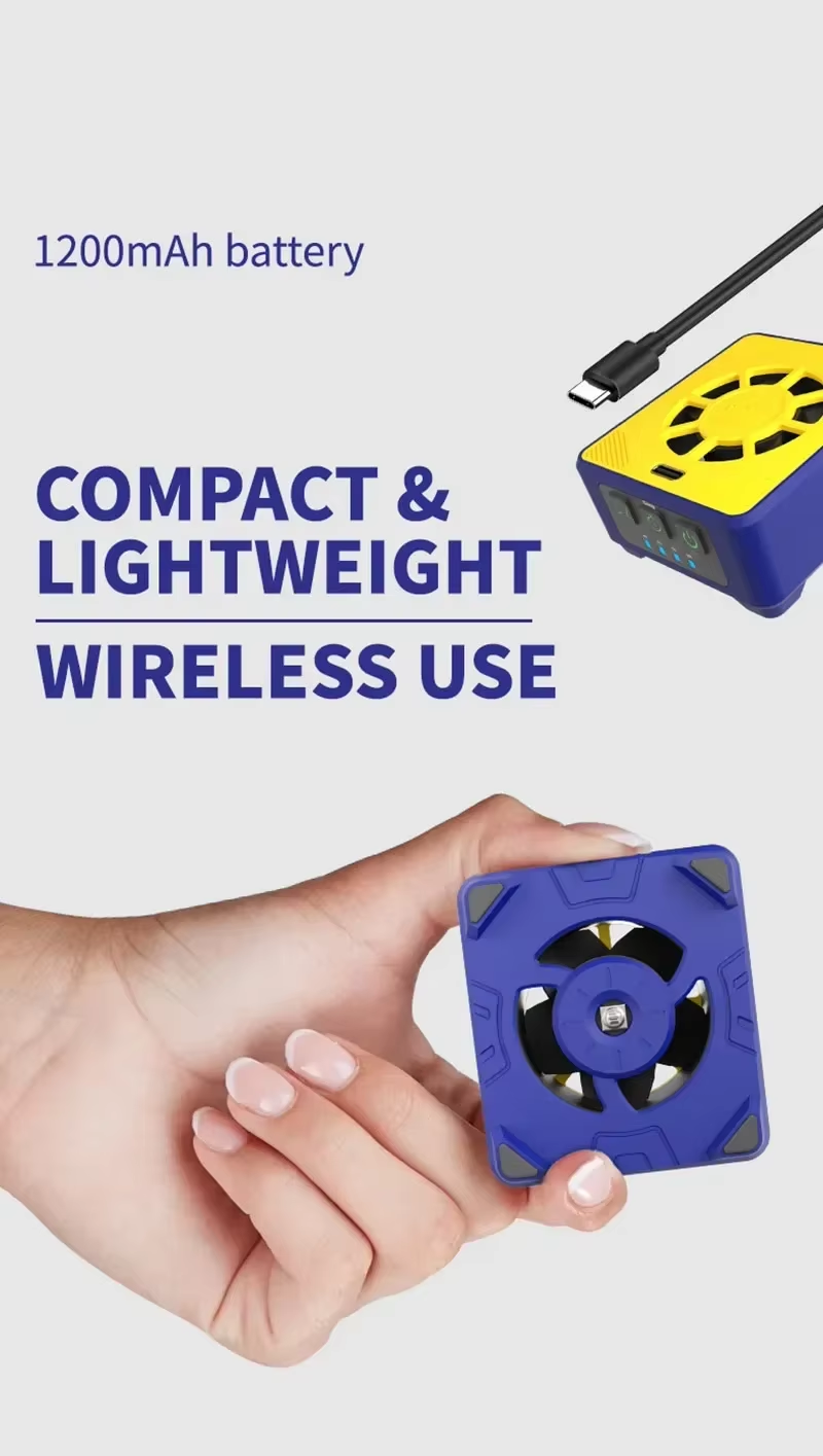 Ventilador con enfriamiento y curado UV Mechanic 3W 3 en 1