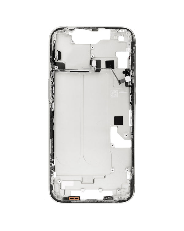 Compra el Marco medio color blanco OEM para iPhone 14 en Guatemala, ideal para reparaciones de calidad.