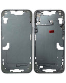Reparación de marco central con partes pequeñas para iPhone 14 Plus en Guatemala.
